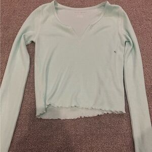 Teal Long Sleeve Top